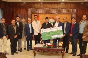 Taan Contributes Generously to Earthquake Relief Fund
